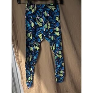 Vibrant Organic Cotton Leggings for Girls - Size 10 - Made in Vietnam